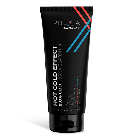 CBD e melatonina effetto caldo-freddo Mayday, Phexia, 75 ml