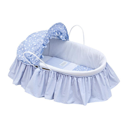 Wiegmandje met kap BE in verschillende kleuren Beige