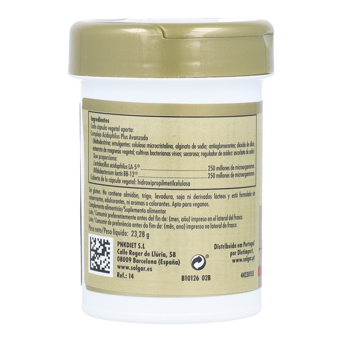 2-pack Acidophilus plus advanced Solgar 60 vegetabiliska kapslar