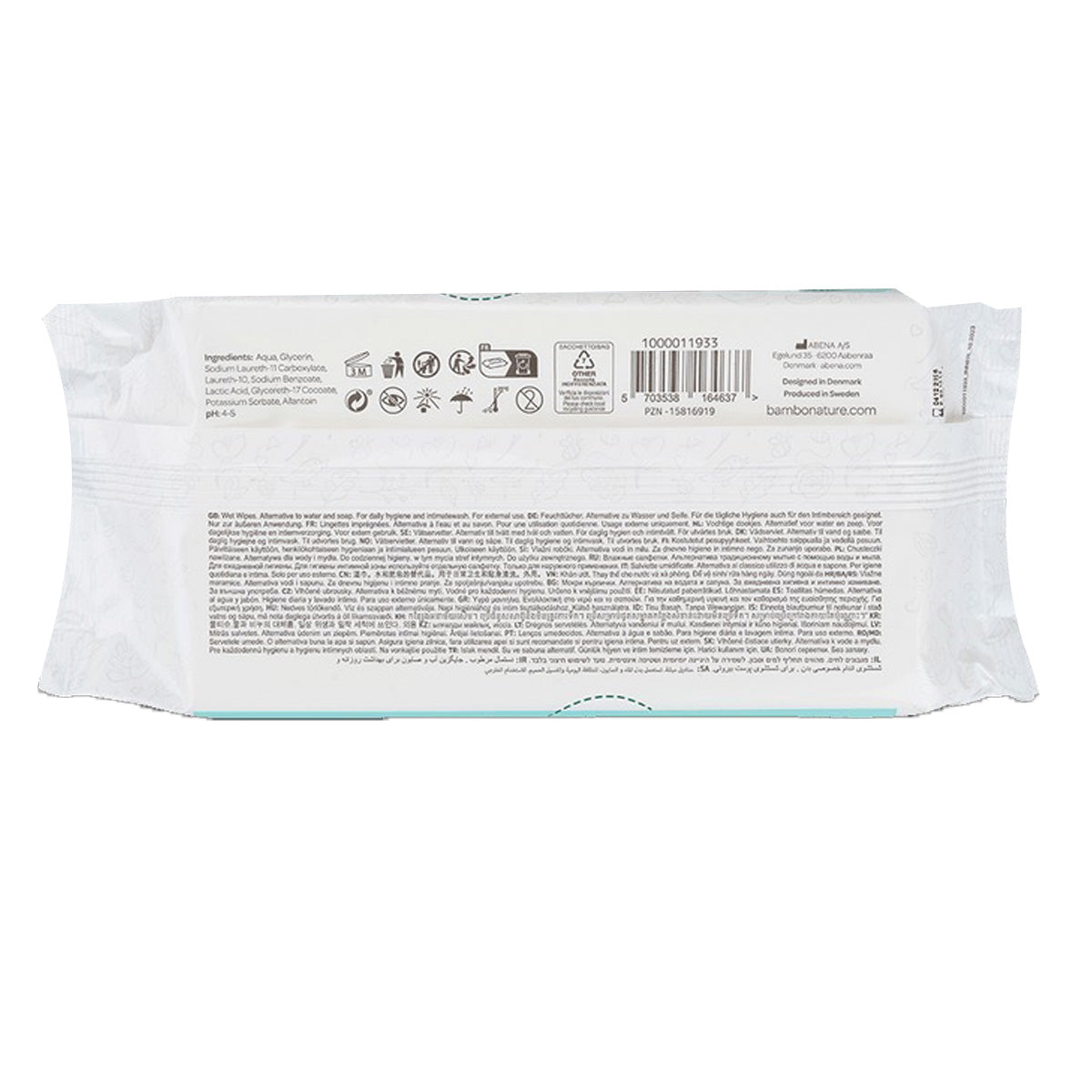 Toallitas húmedas Bambo Nature 80 uds