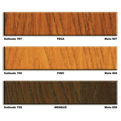 Lasur all'acqua SATINATO 750 ml Xylazel Mogano