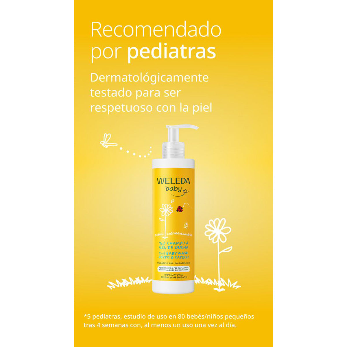 Weleda Calendula Shampoo & Douchegel 400 ml