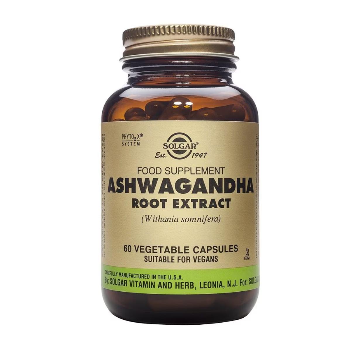 Ashwagandha, 60 plantaardige capsules
