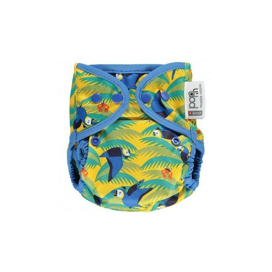 Close Pop-In Bamboo Cloth Nappy with Hook-and-Loop Fasteners