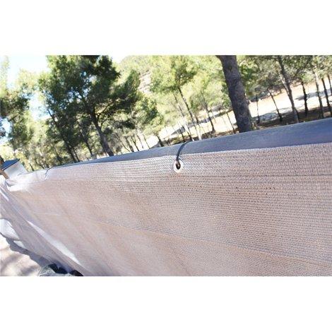 Rete per balcone 0,9x5 m grigia - Faura