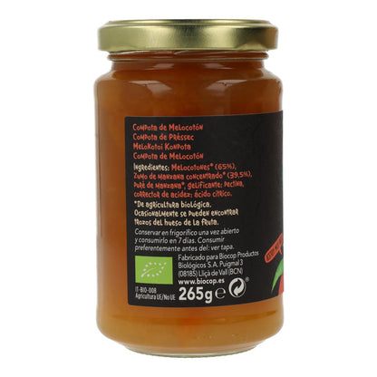 Biocop biologische perzikcompote, 265 g