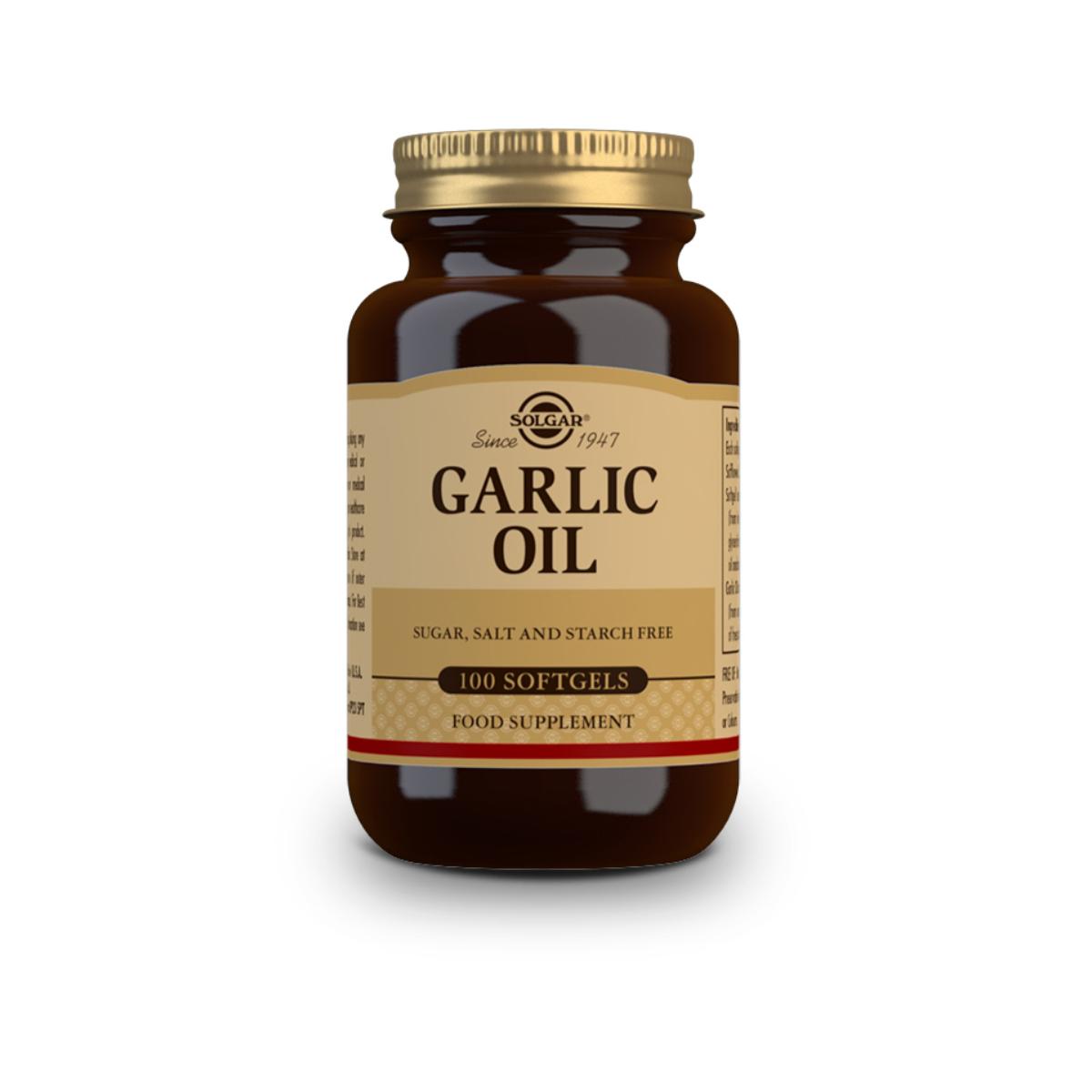 Knoblauchöl, 100 Kapseln