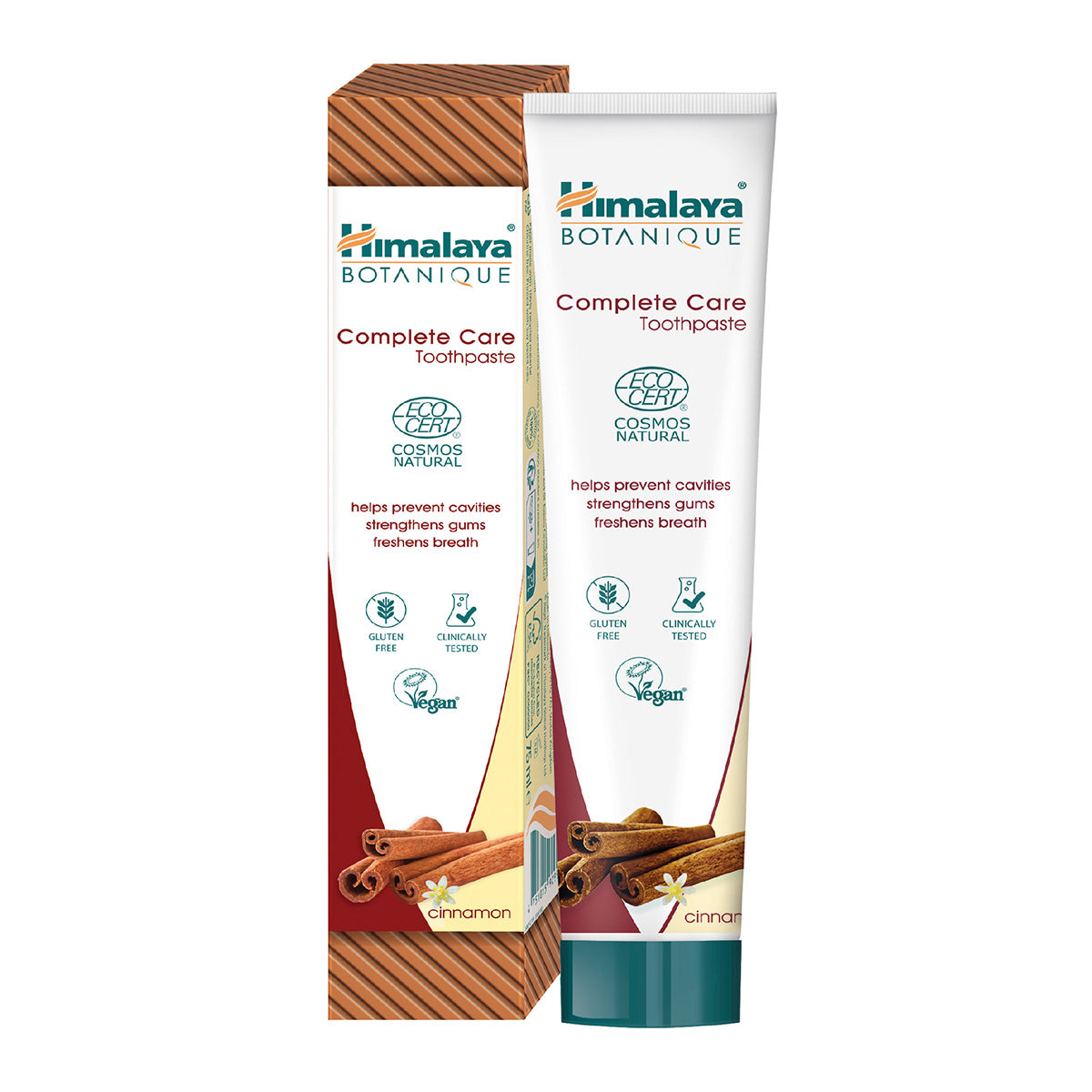Dentífrico Botanique Cuidado Completo Canela - 75 ml Ecocert