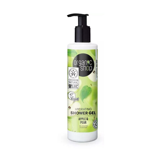 Gel doccia idratante mela e pera, Organic Shop 280 ml