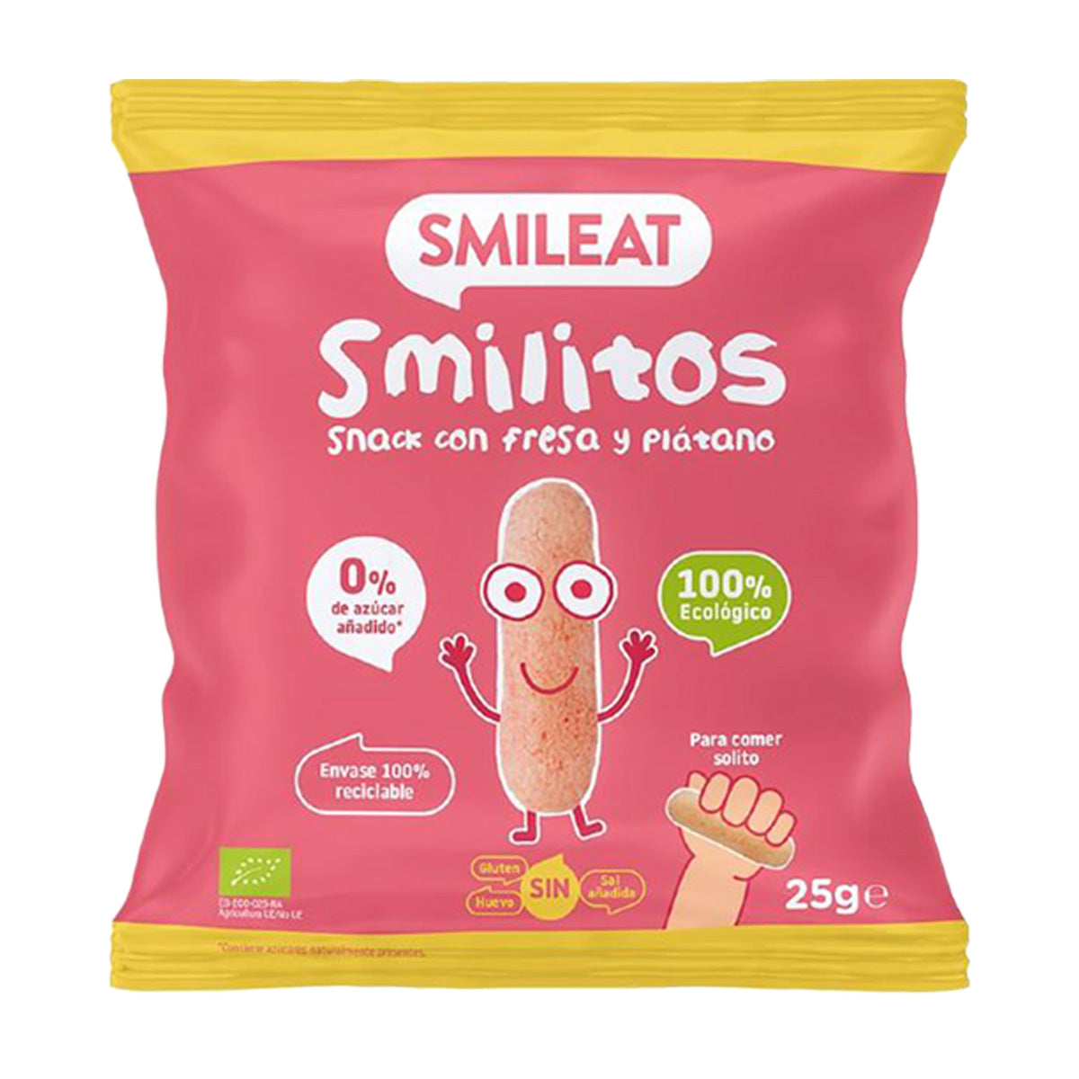 Confezione mista di Smilitos BIO Smileat 4 sacchetti