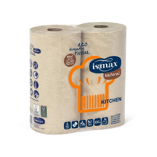 Ismax Umweltfreundliche Küchenrolle, 2er-Pack
