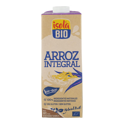 6er-Packung Isola Bio-Brauner-Reis-Drink 1L
