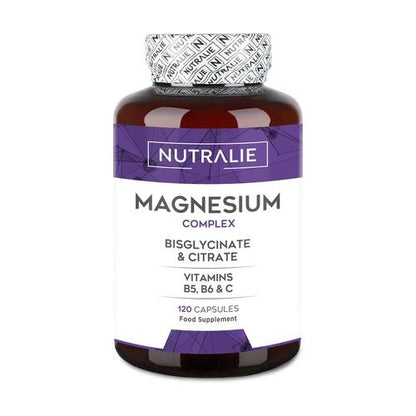 Nutralie Magnésium avec bisglycinate et citrate 120 gélules