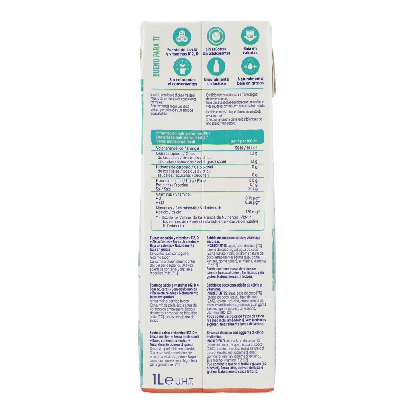 Alpro Sugar-Free Coconut Drink 1 litre