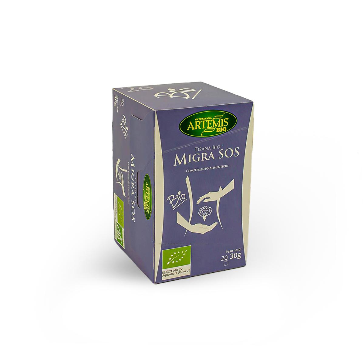 Tisana Migra SOS Eco Artemis, 20 Filter.