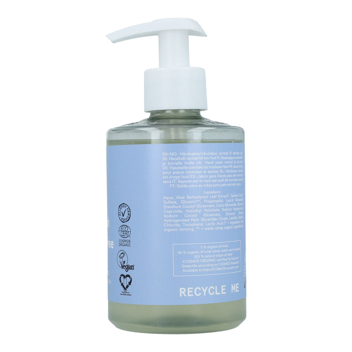 Handseife ohne Duftstoffe Urtekram 300 ml