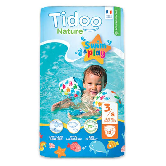 Swimmers Couches de bain T3 (4-9 kg) Tidoo 12 unités