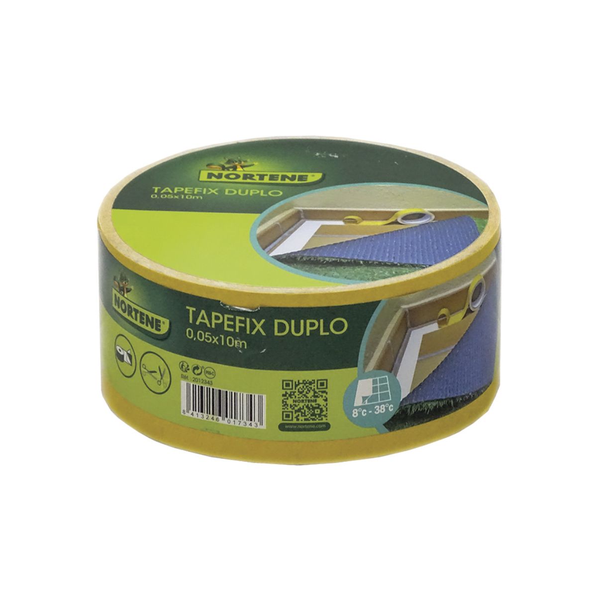 Ruban adhésif double face Tapefix Duplo 10 m Nortene