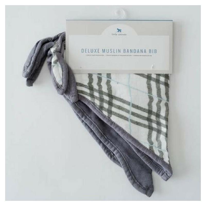 Pendleton Plaid bamboo bibs, 2 pcs, Little Unicorn