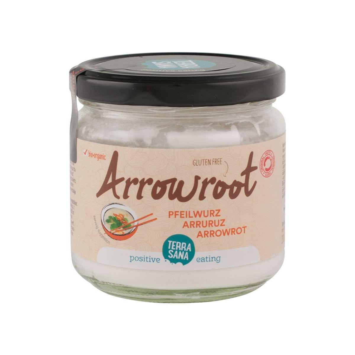 Épaississant à base de fécule d'arrow-root biologique de Terrasana, 150 g