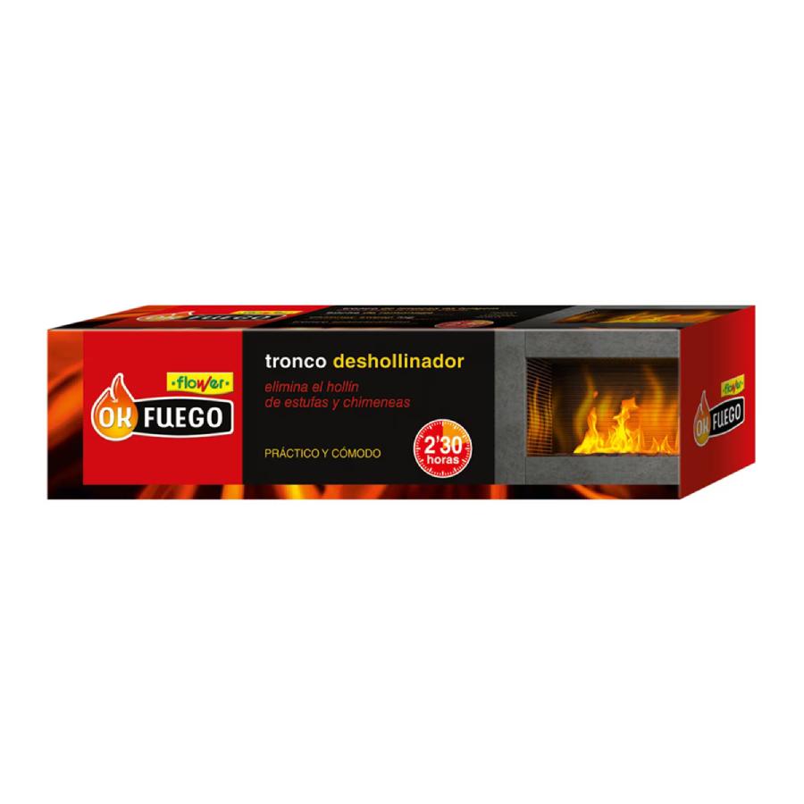 OkFuego chimney sweep log – 1 kg for fireplaces and stoves