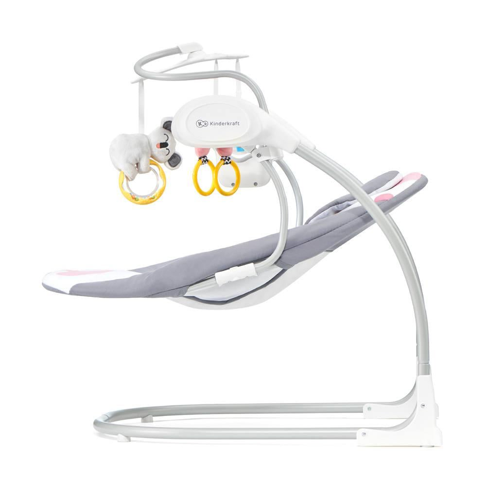 Hamak dla niemowląt Minky różowy Kinderkraft