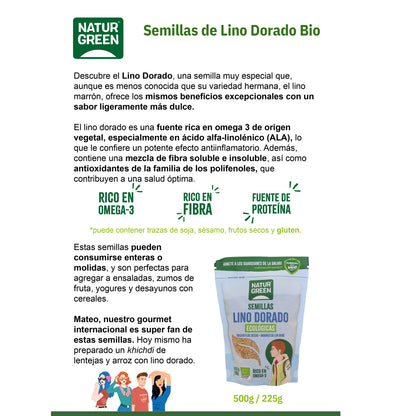 Lin doré Naturgreen 500 g