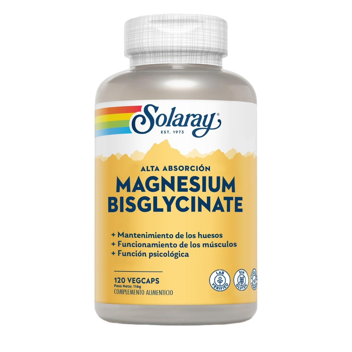 Magnesium-Bisglycinat 120 pflanzliche Kapseln