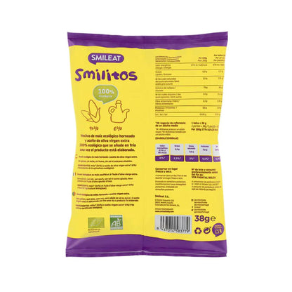 Pack of 12 Smilitos Gusanitos ECO Smileat 25 g