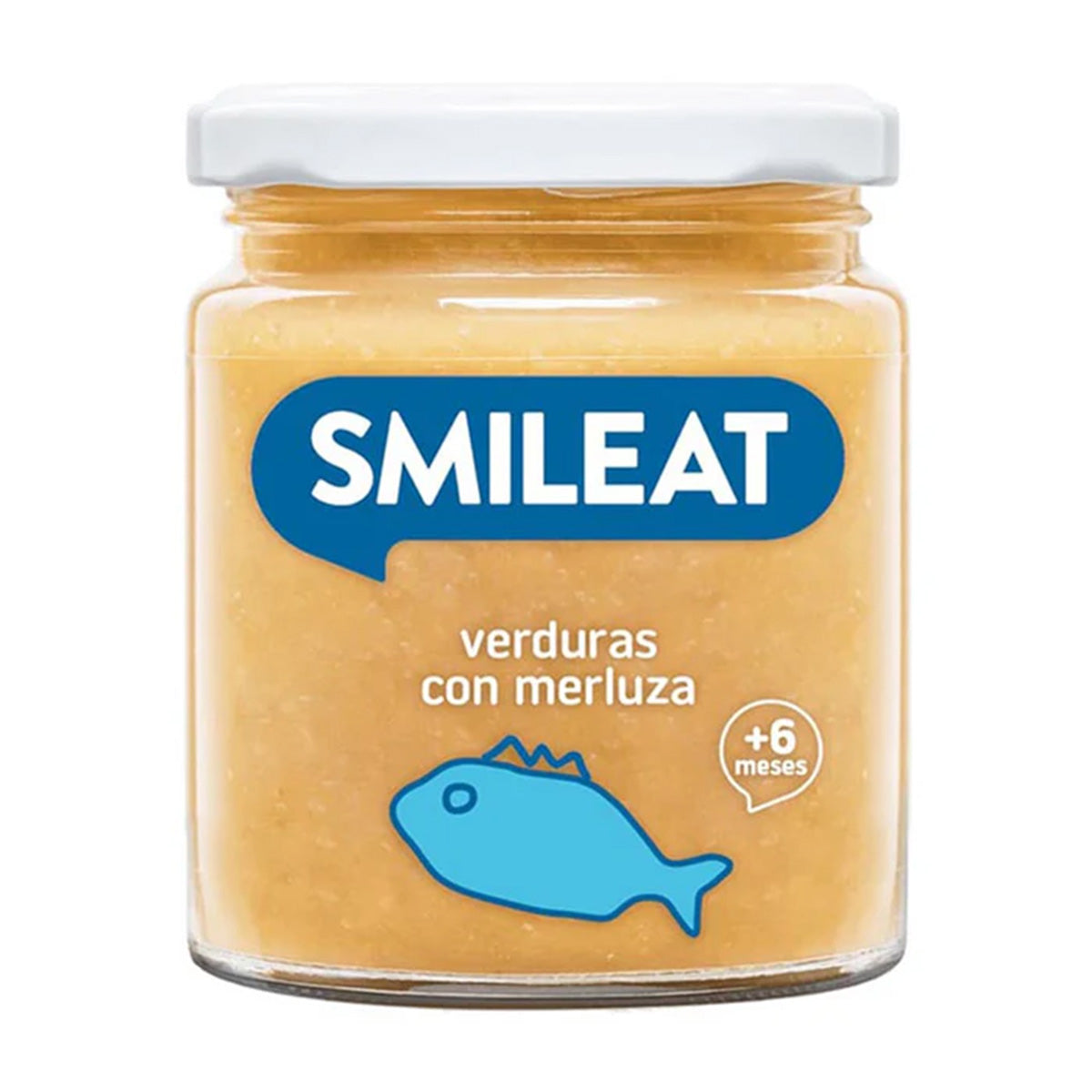 Pack 12 petits pots BIO légumes et merlu +6 mois Smileat 230 g
