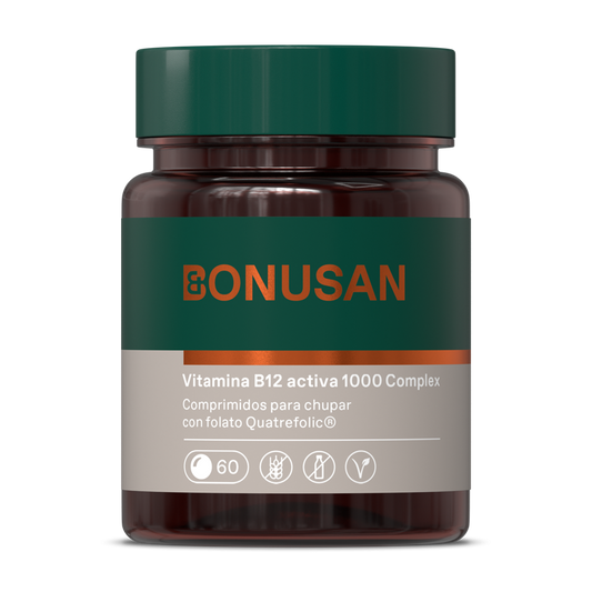 Aktives Vitamin B12 1000 Complex Bonusan 60 Tabletten