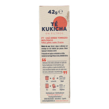 Kukicha Thé Filtre Bio La Finestra Sul Cielo 42g