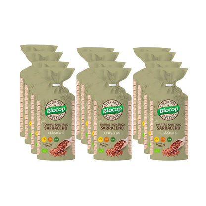 Opakowanie 12x naleśniki 100% kasza gryczana Biocop 100 g