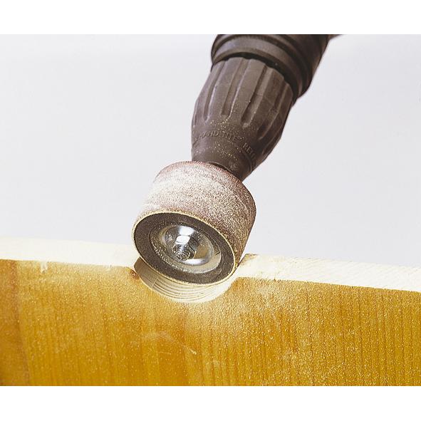 3 bandes abrasives GR 80, 150  Ø 45 x 30 mm Wolfcraft 2039000