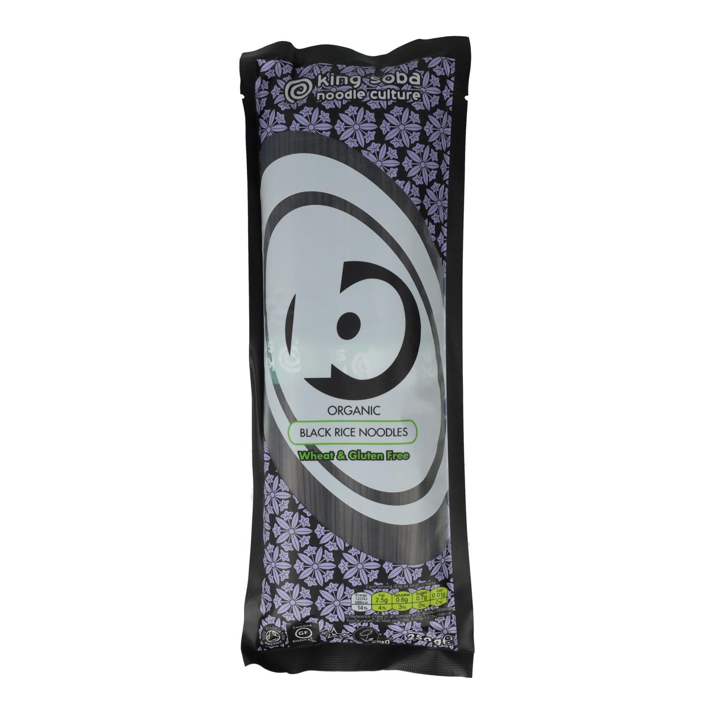 Nouilles de riz noir sans gluten Bio King Soba 250 g