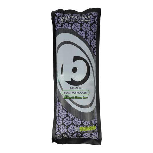 Glutenvrije zwarte rijstnoedels Bio King Soba 250 g