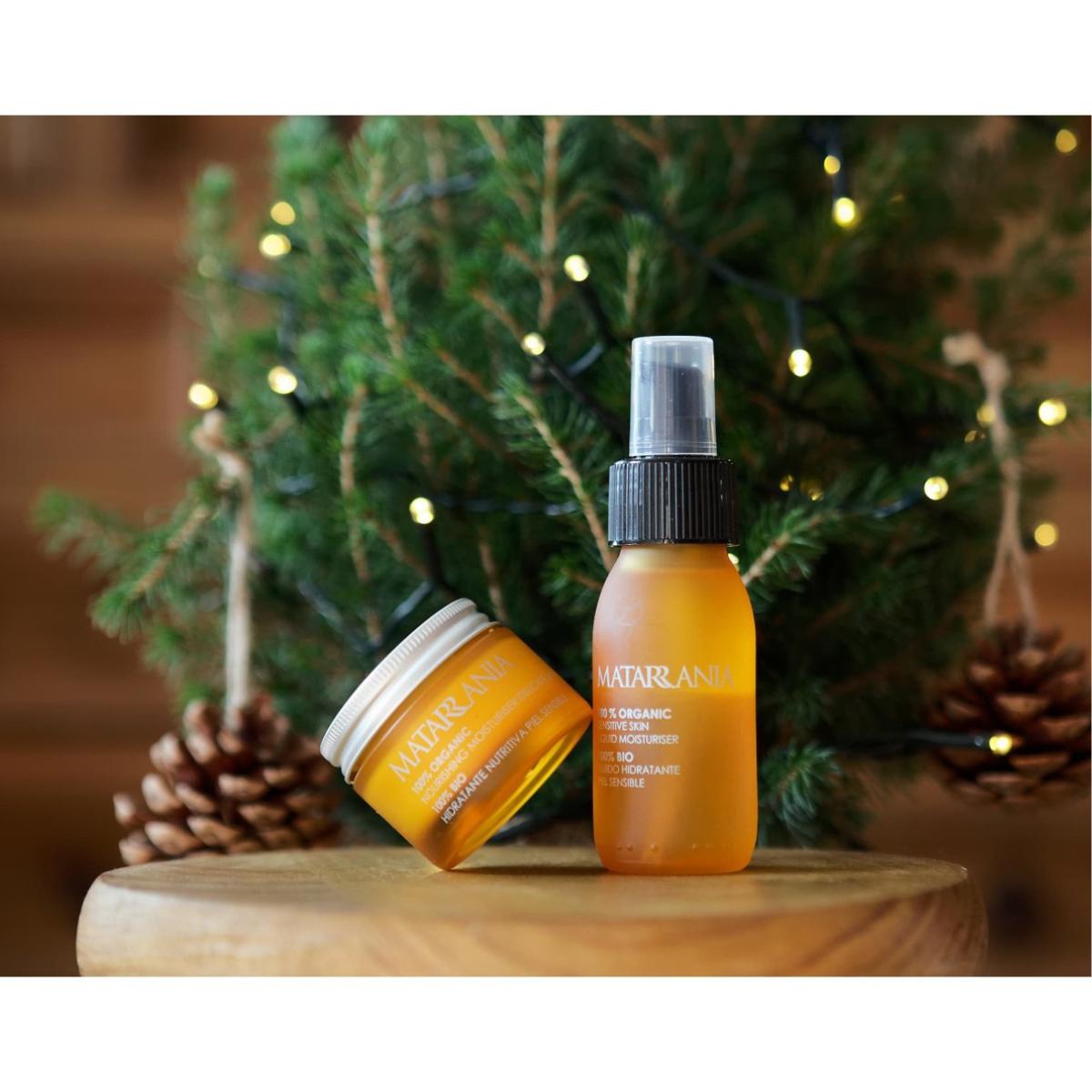 Sun & Moon Sensitive Skin Gift Pack: Fluid 60 ml + Nourishing Moisturiser 30 ml, Matarrania, 270 g