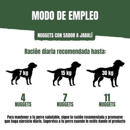 AdVenturos Nuggets vildsvinskött 90 g