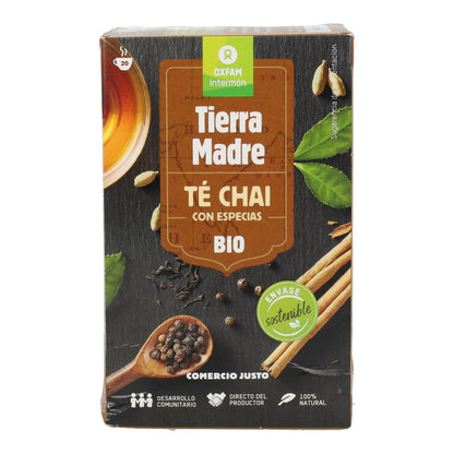 Thé chai bio équitable aux épices Tierra Madre Oxfam Intermón 40 g