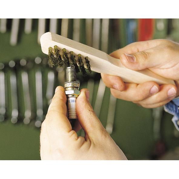 Cepillo metálico de mano latón 200 mm Wolfcraft 272500