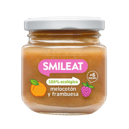 Pack petits pots de fruits +6 mois Smileat 5 unités de 130 g