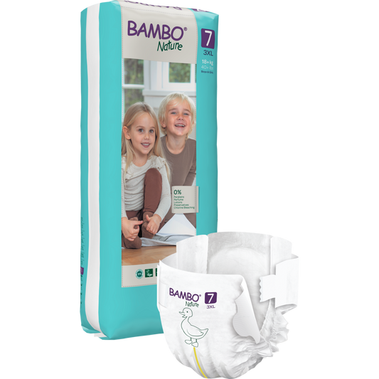 Couche T7 (+18 kg) Bambo Nature 40 unités