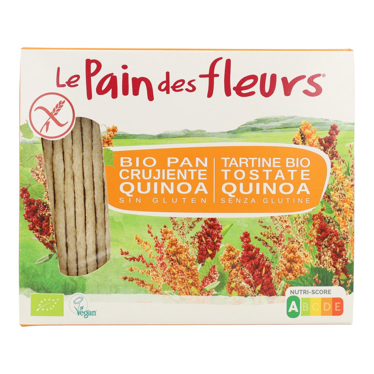 Knusprige geröstete Cracker mit Quinoa (150 g)