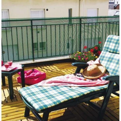 Kwartnet 1x5m 5x5 mm Nortene Bruin