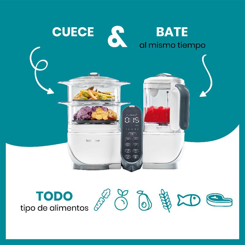 Multifunktionsroboter Nutribaby (+) Weiß Babymoov Industriegrau