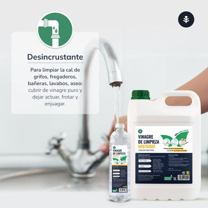 Witte schoonmaakazijn 1L Planeta Huerto