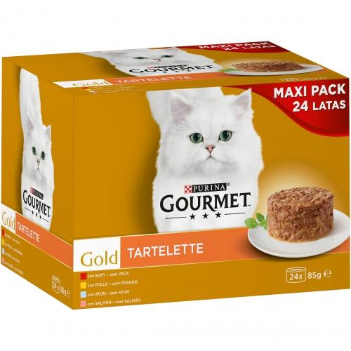 GOURMET GOLD Tartaleta Assorterat paket (24 x 85 g)