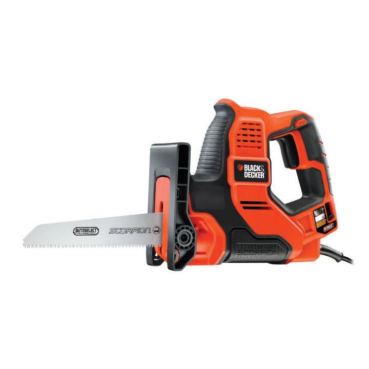 Sega Scorpion 500W AutoSelect + 3 lame e valigetta Black+Decker RS890K-QS