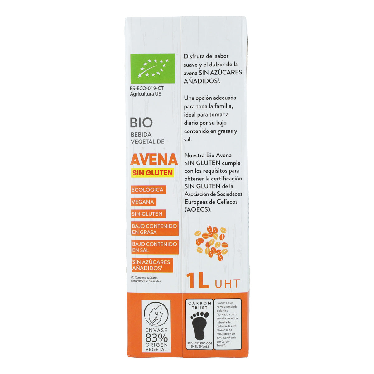 6-pack glutenfri havredryck Bio Sol Natural 1 l