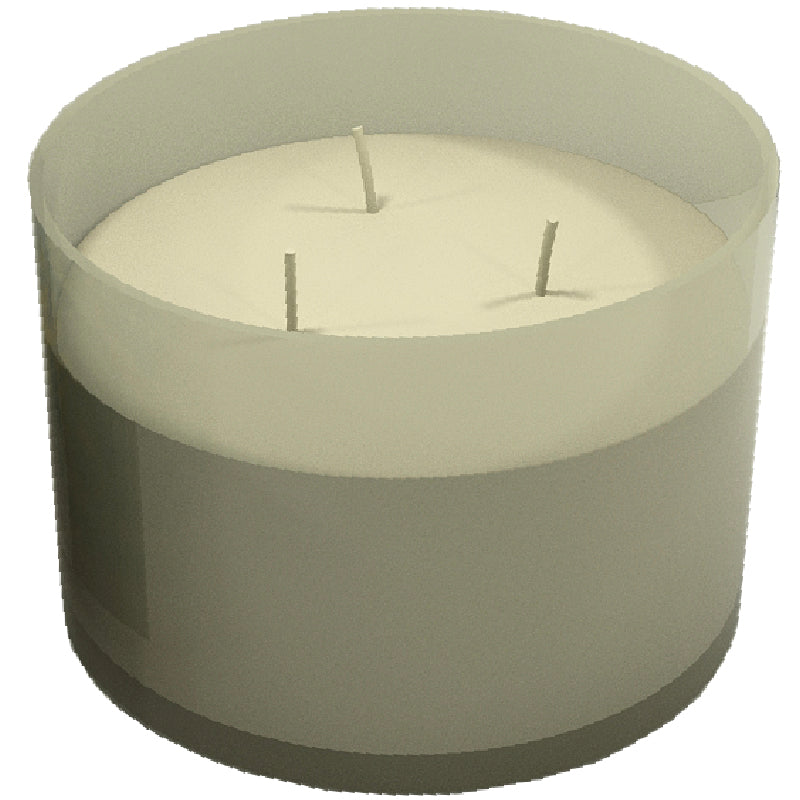 Jaipur Aprikosen- &amp; Pfingstrosen-Duftkerze, 3 Dochte, Roura